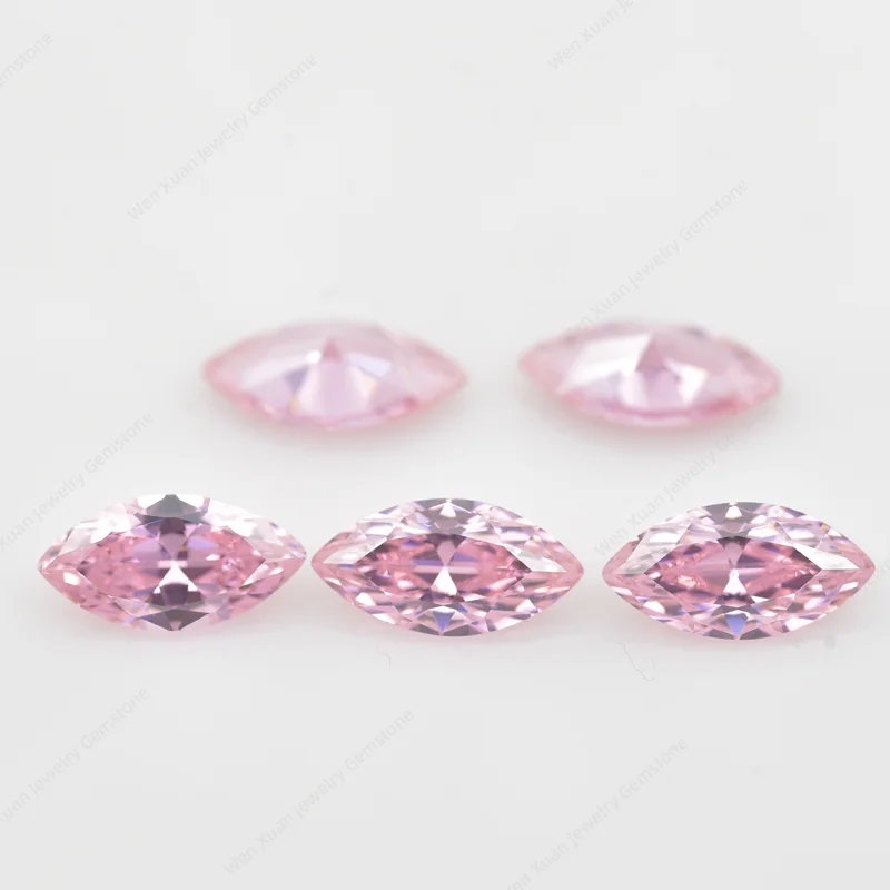 Marquise Shaped Loose Cubic Zirconia AAAAA CZ Stone 2x4mm~8x16mm Brilliant  for Jewelry Beads Wholesale