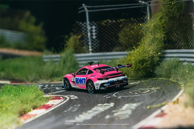 Tarmac Works 1:64 GT3 Cup Mobil 1 2024 Supercup Die-Cast Car Model Miniature Gifts