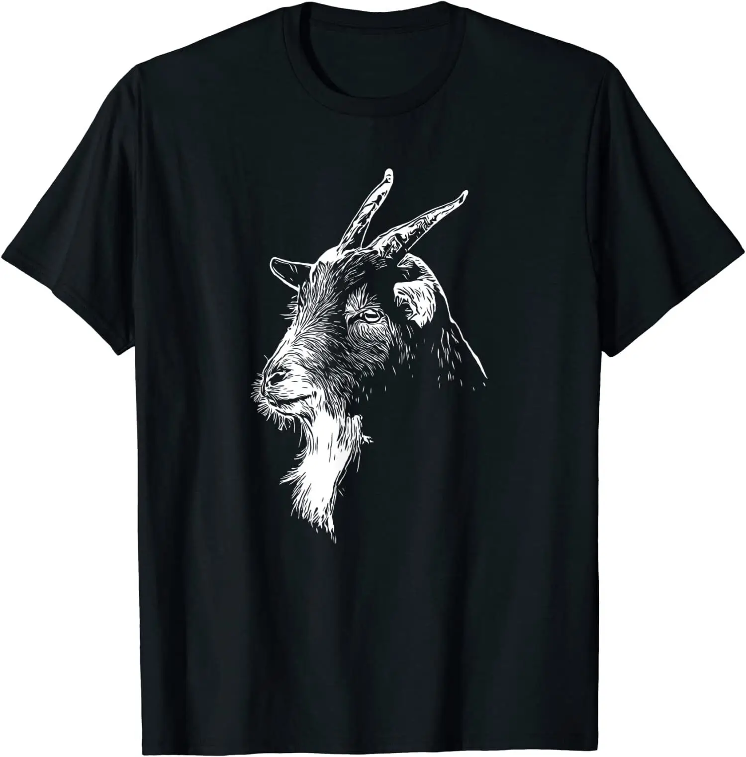 

NEW LIMITED Goat Head Cool Design Premium Great Gift Idea Tee T-Shirt Size S-3XL