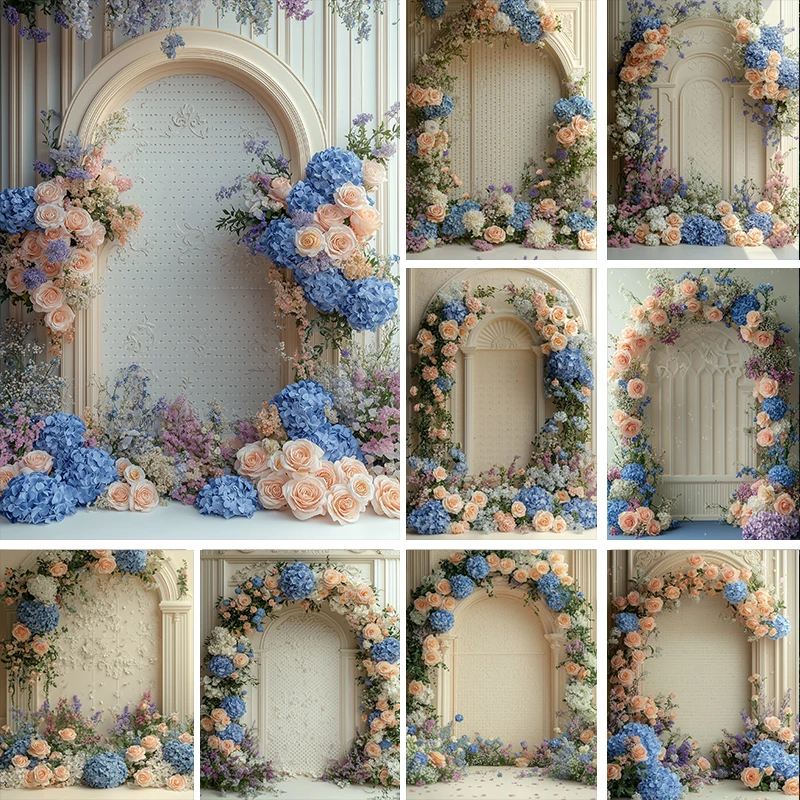 

Photography Background Arch Floral Abstract Texture Wall Decor Wedding Maternity Kids Adult Art Portrait Backdrop Photo Studio