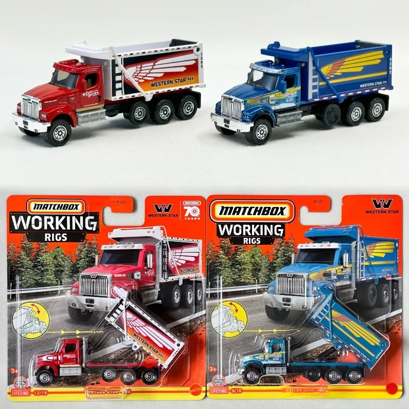 

Mattel Matchbox Real Working Rigs 2025 1:64 Scale Die-Cast Metal Model Cars Truck Rescue, Construction Vehicle Brand New