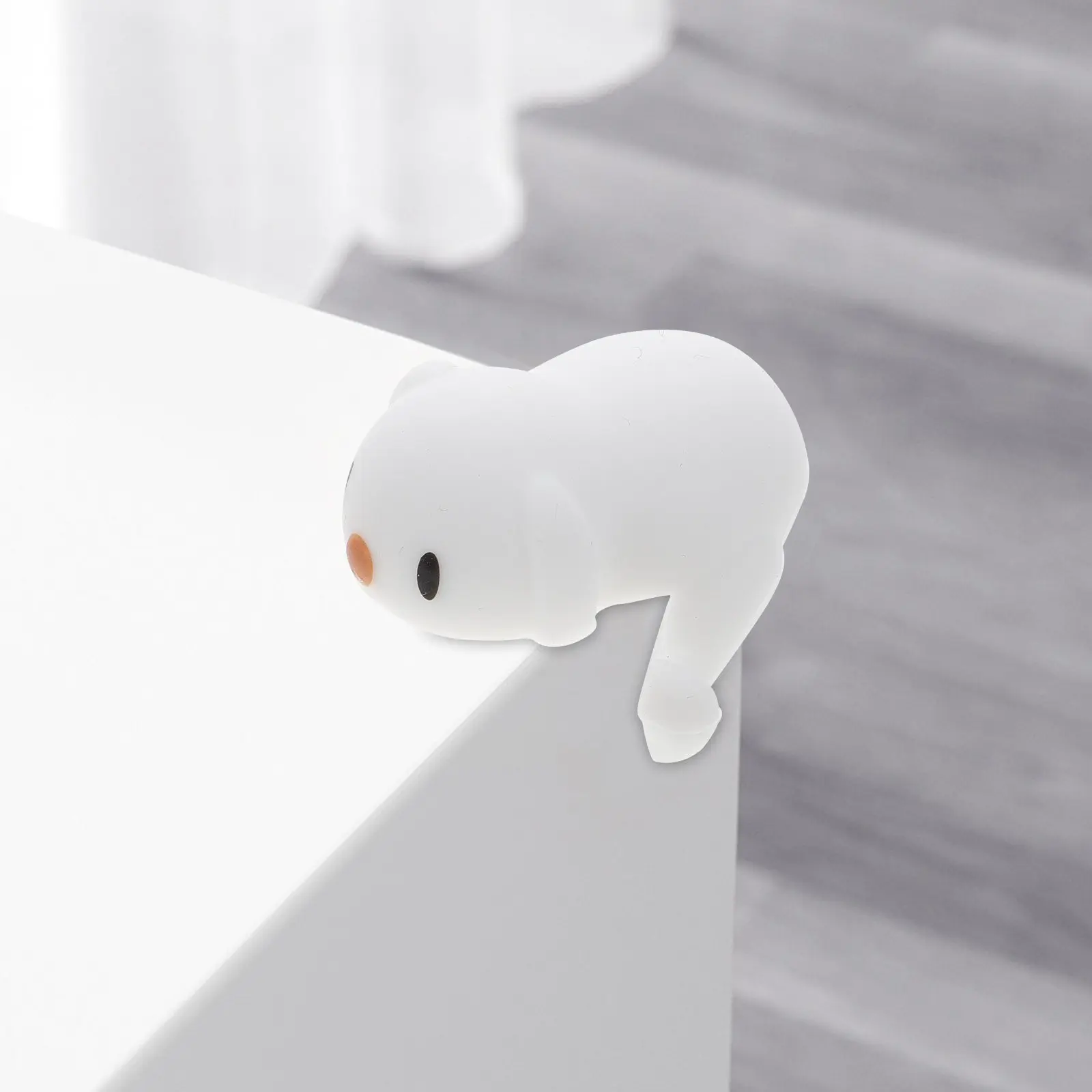 

4Pcs Safety Bumper for Furniture Corners Cute Cartoon Dog Design Tough Wear Resistant Table Protection Guard for Childrens Areas