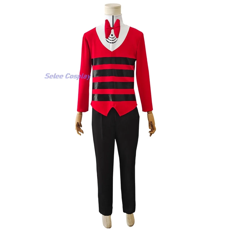 Anime Mr. Vox Hassbin Cappello cosplay personalizzato Abiti Voxy Uniforme Hotel Unisex Festa di Halloween Uomo