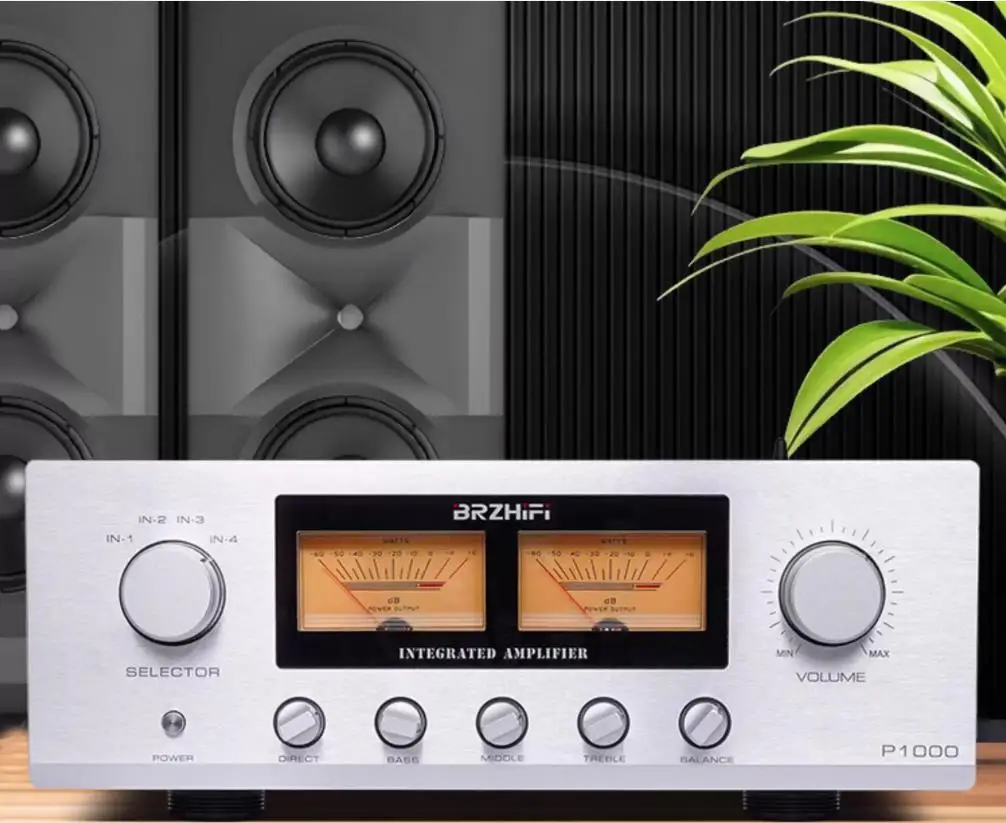

BRZHIFI P1000 Схема HIEND 250 Вт + 250 Вт мощный комбинированный усилитель 2SC5200/2SA1943