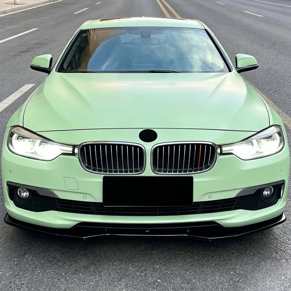

Front Bumper Lip Spoiler For BMW 3 Series F30 F31 Standard 2013-2019 Front Bumper Protector Lower Blade Splitter ABS Car Styling
