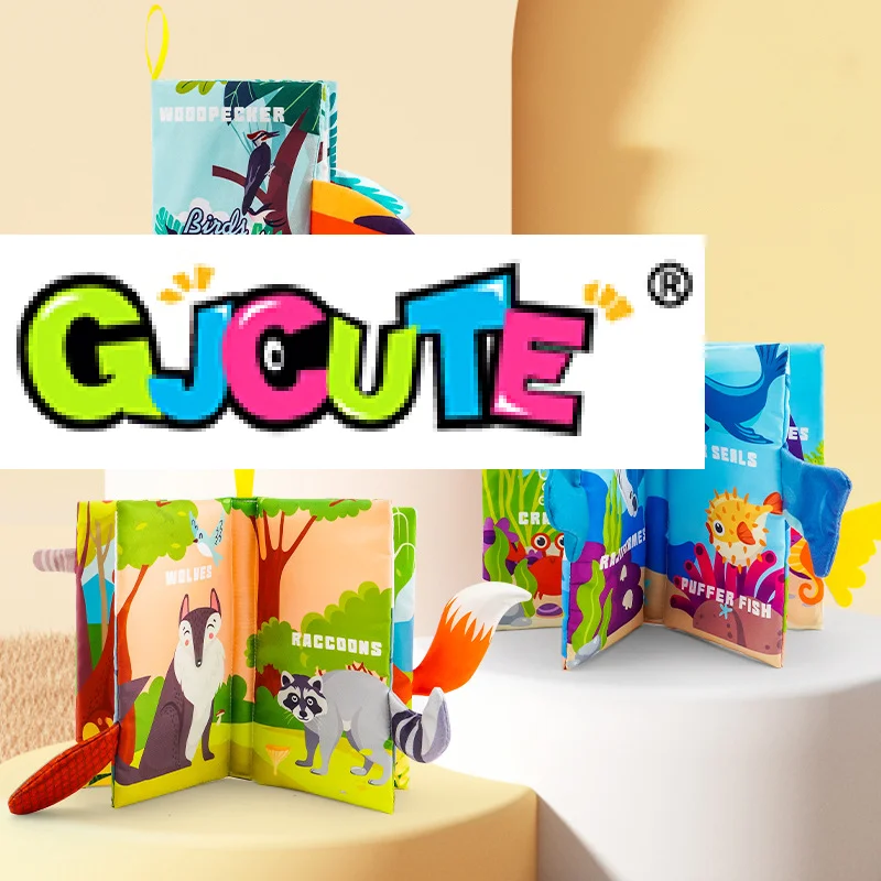 Baby Books Toys, Baby Books 0-6 Months, Touch And Feel Cloth Crinkle Soft Books, Toys For 0-3-6-12-18 Months Infant Newborn