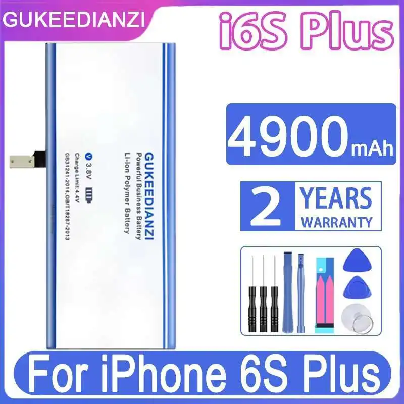 

Для Apple Iphone 6S Plus аккумулятор мобильного телефона 4900 мАч высокой емкости