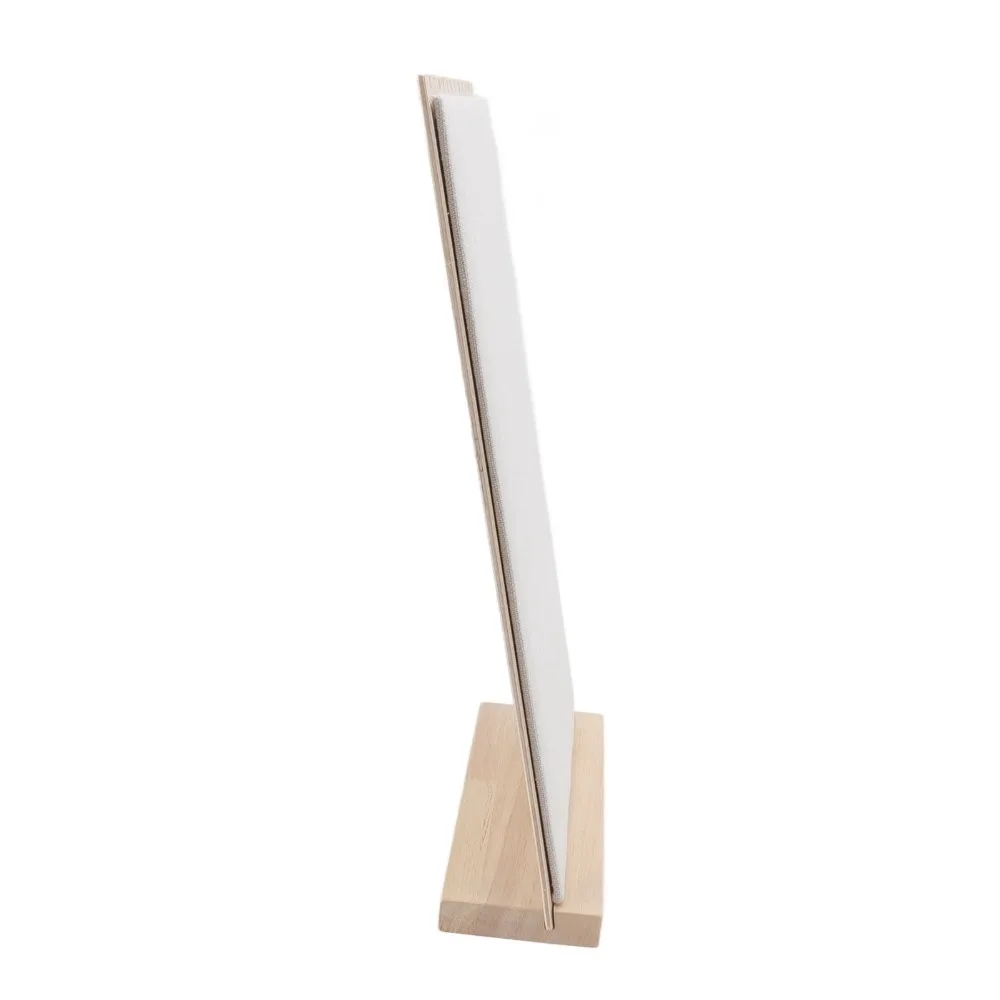 L Shaped Jewelry Display Stand Hanging Style Counter Type Necklace Display Arrangement Design Exhibition Use Display Prop