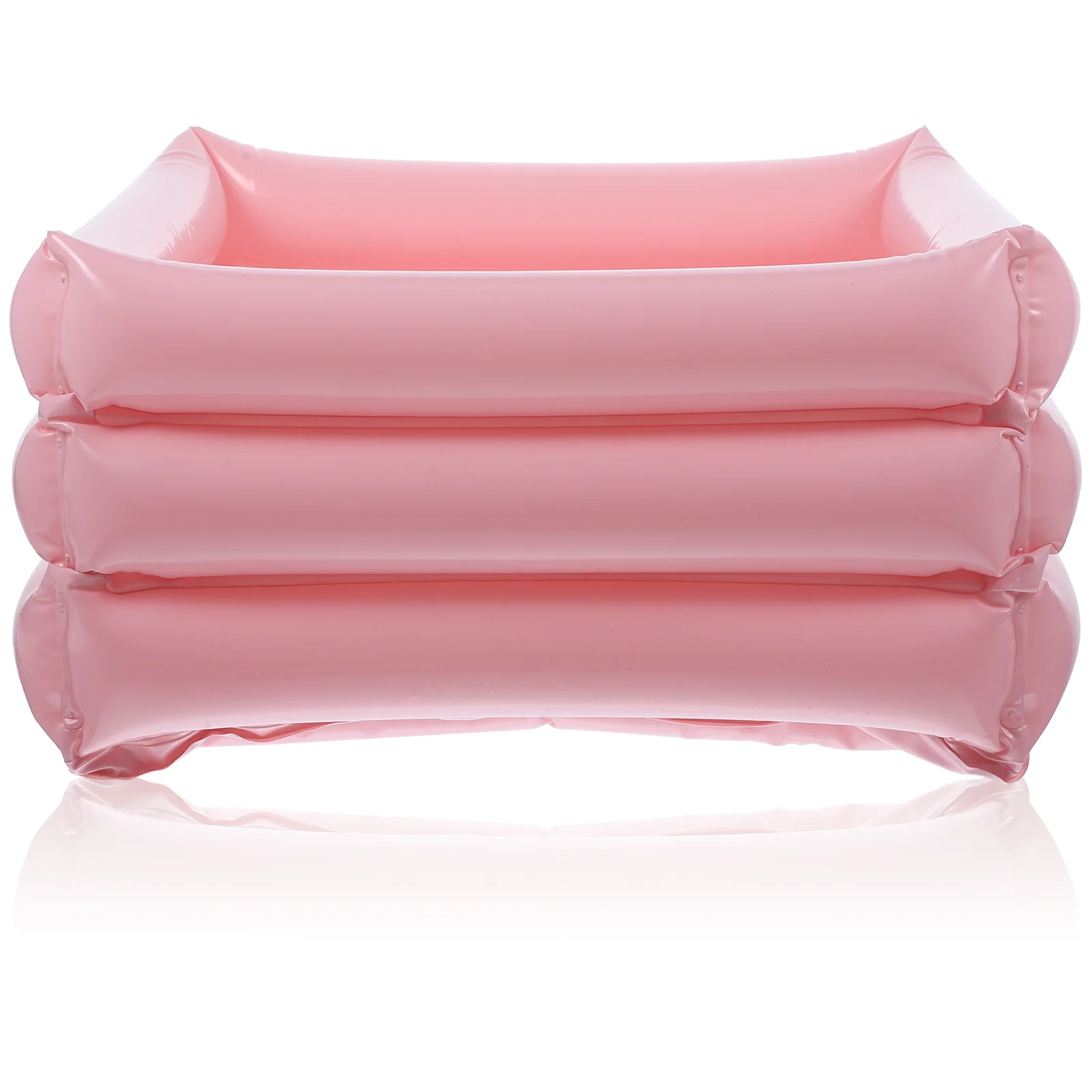 

Portable Inflatable Foot Cleaning Container PVC Basin with Draining Hole for Family Patient Travel Foldable Foot Bath Bucket