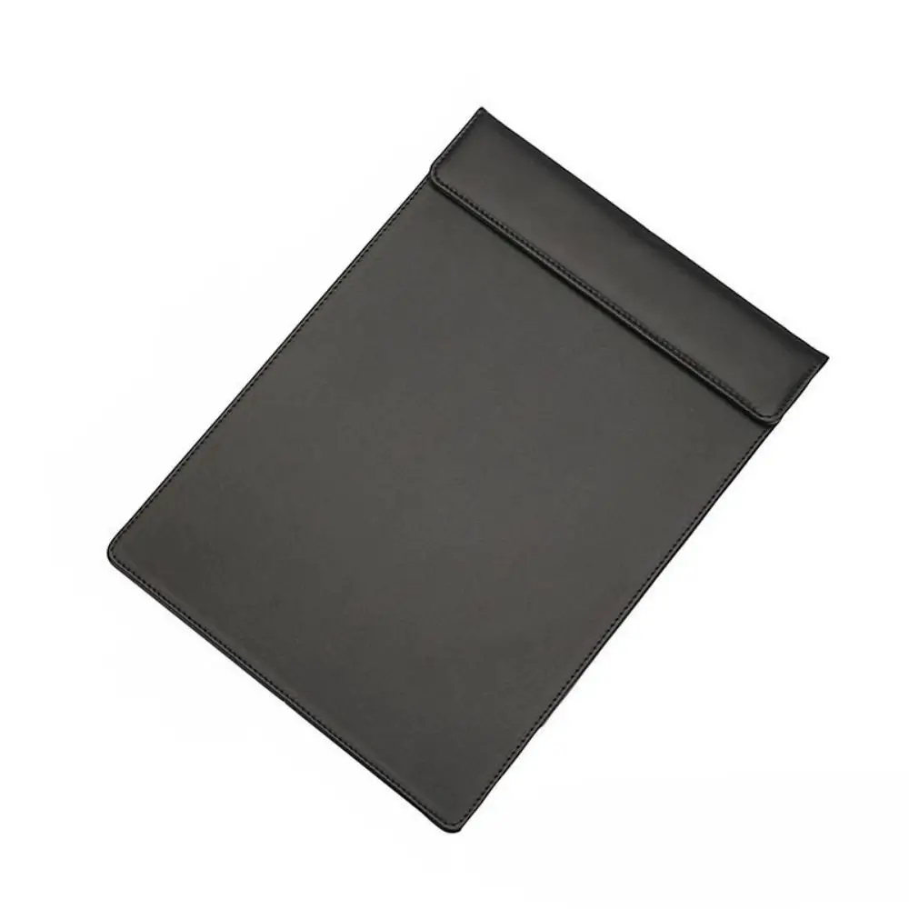 Multipurpose PU Leather Paper Folder A4 Magnetic Clipboard Folder Thicken Durable Menu Holder Office