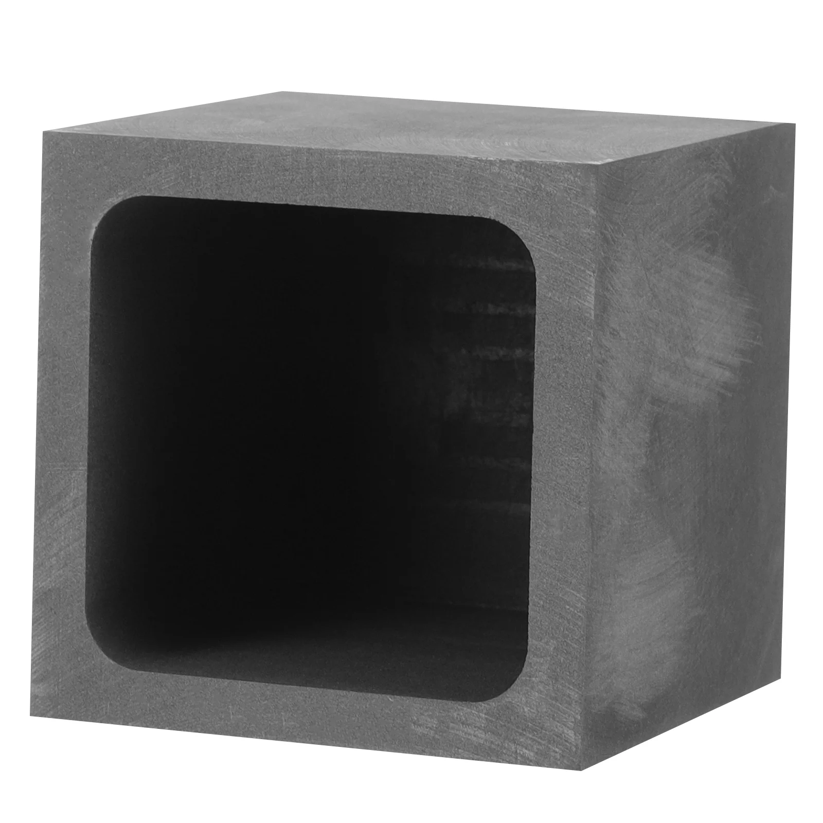 

Mold Square Melting Casting Tool Gold DIY Graphite Ingot High Density Molten 500X500X500CM Silver Mould Black