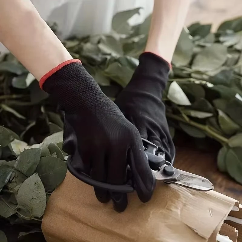 10 paia di guanti di sicurezza durevoli: antiscivolo, resistenti all\'usura, protezione ESD per giardinaggio e lavorazione del legno