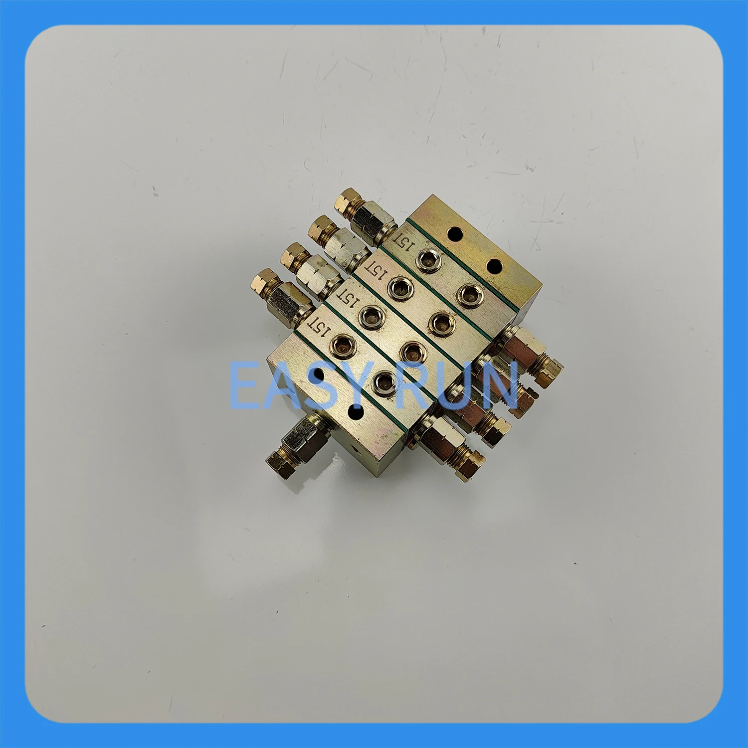 مضخة شاحنة مضخة الخرسانة رصف ساني Zhonglian 1000 نوع صمام توزيع زيت الزبدة التقدمية Jpq واحد في 8 خارج #6