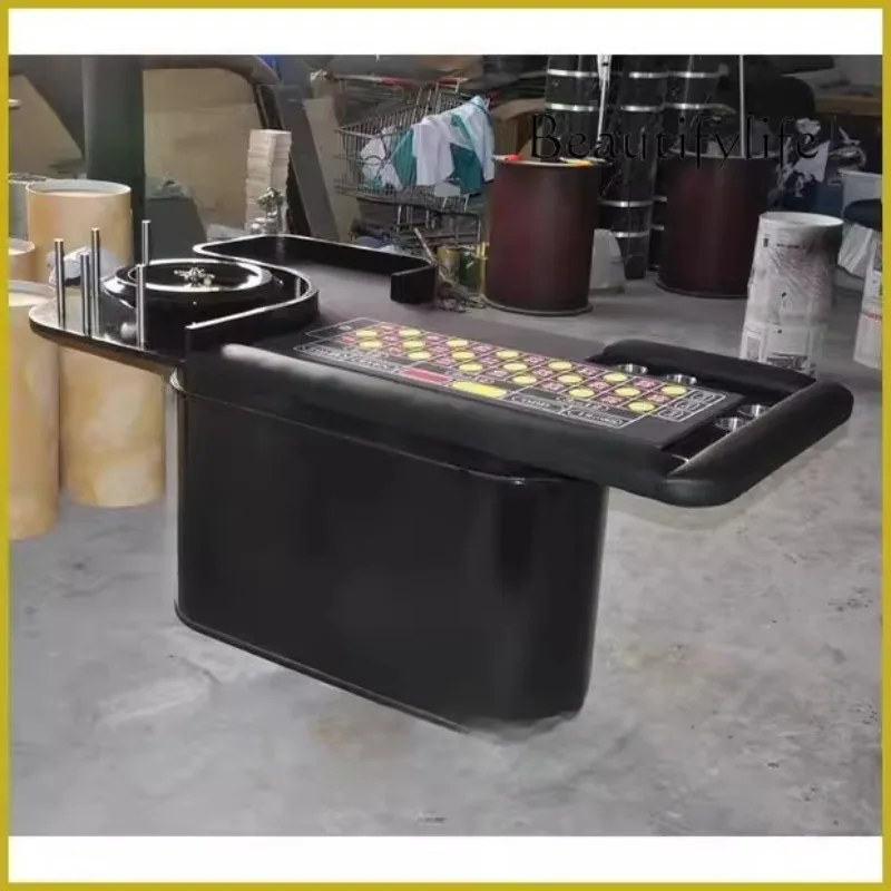 

c Roulette table, personalized black trimmer