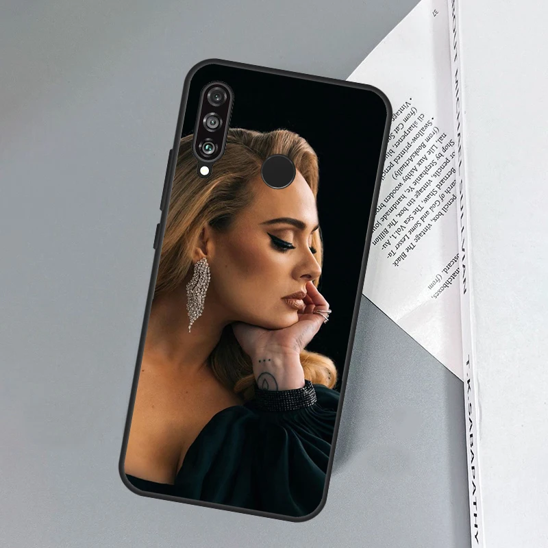 Adele Adkins For Huawei Nova Y90 Y70 Y60 Y61 5T 9 10 SE 3i 7i 8i P Smart P20 P60 Pro P40 P30 Lite Case