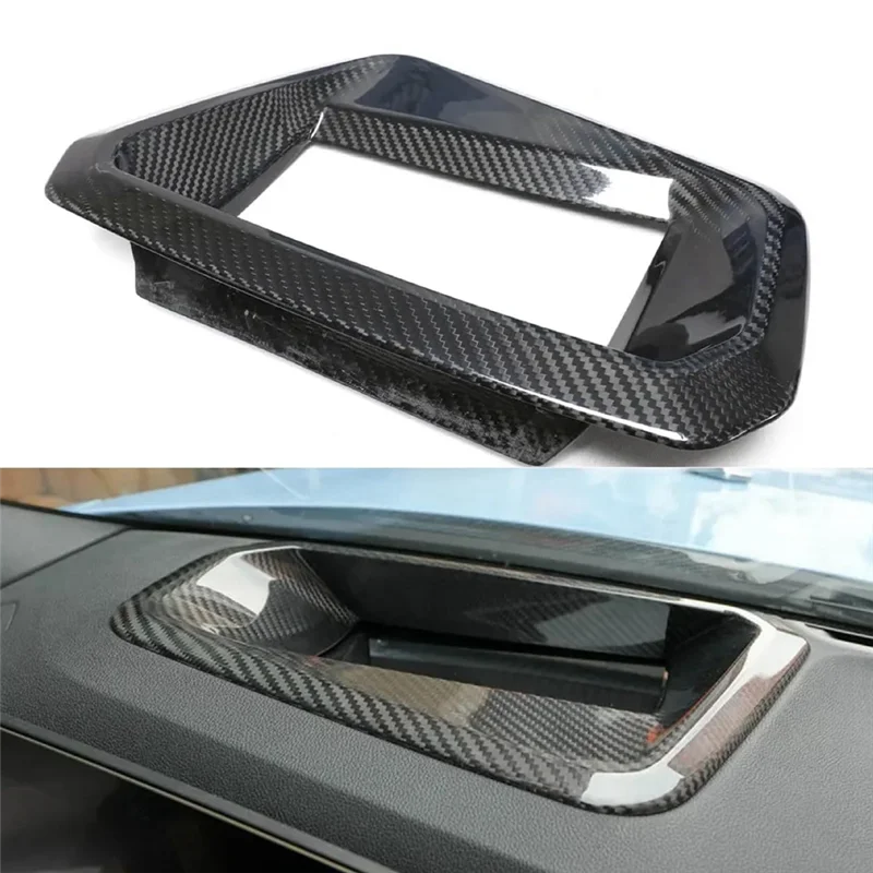 

A77Q-Dry углеродное волокно, защитная накладка на приборную панель HUD для BMW G80 M3 G82 M4 G87 M2, аксессуары для интерьера
