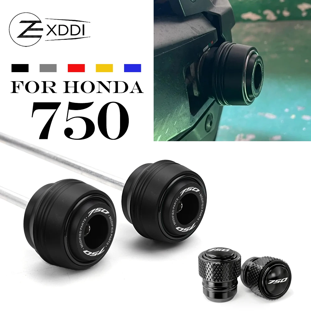 Para Honda Forza750 NSS750 2021-2024 2025 2026 motocicleta eje de rueda delantera trasera horquilla Protector contra choques Pad Forza 750 Accesorios
