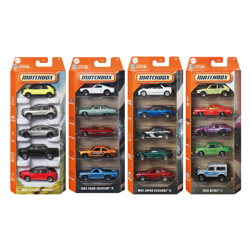 2025-C1817 Series2 Matchbox Suv British Car Batman Series Track Construction Dune Buggy Convertible Farm Serie For Boy Toy Gift