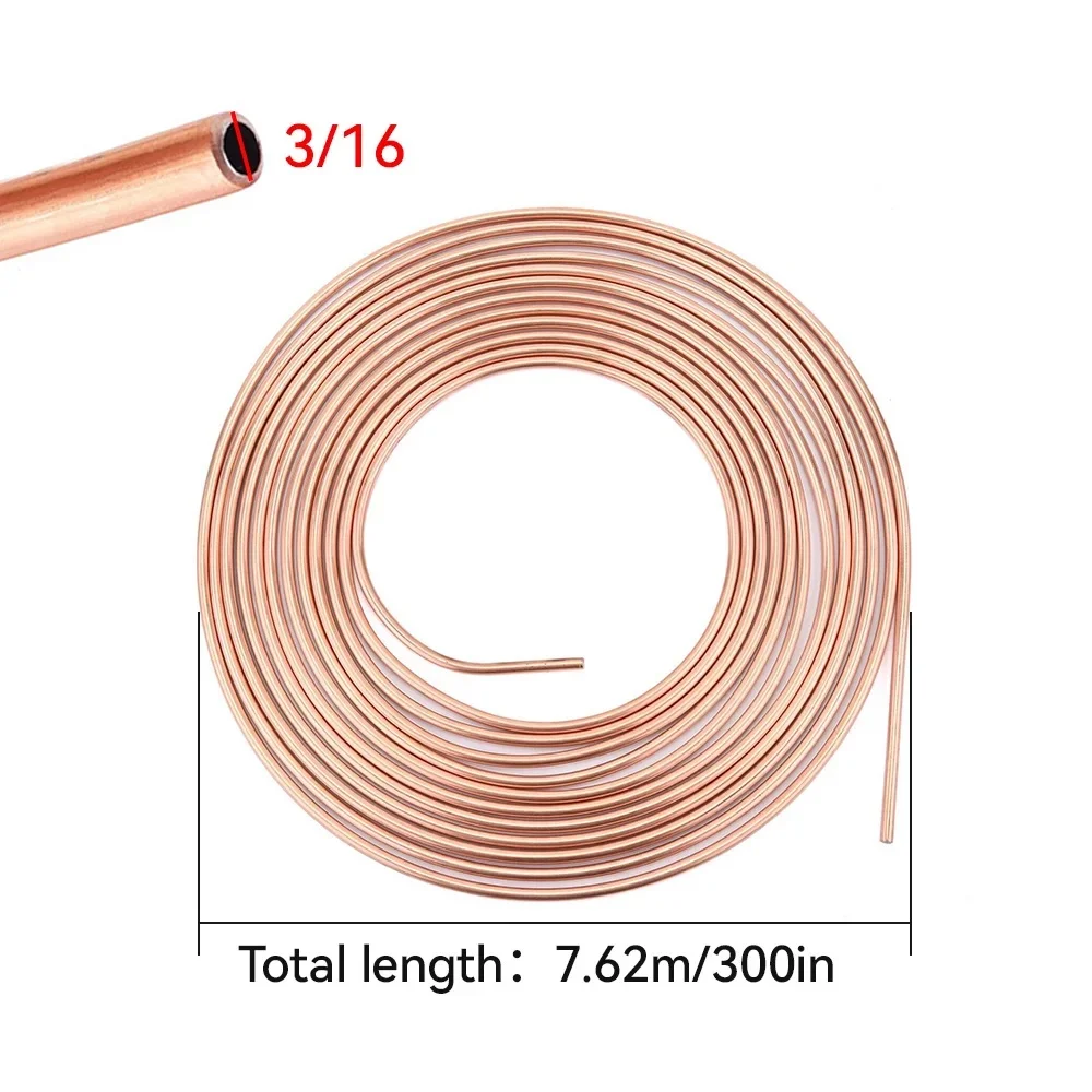 25ft Car Roll Tube Coil of 3/16
