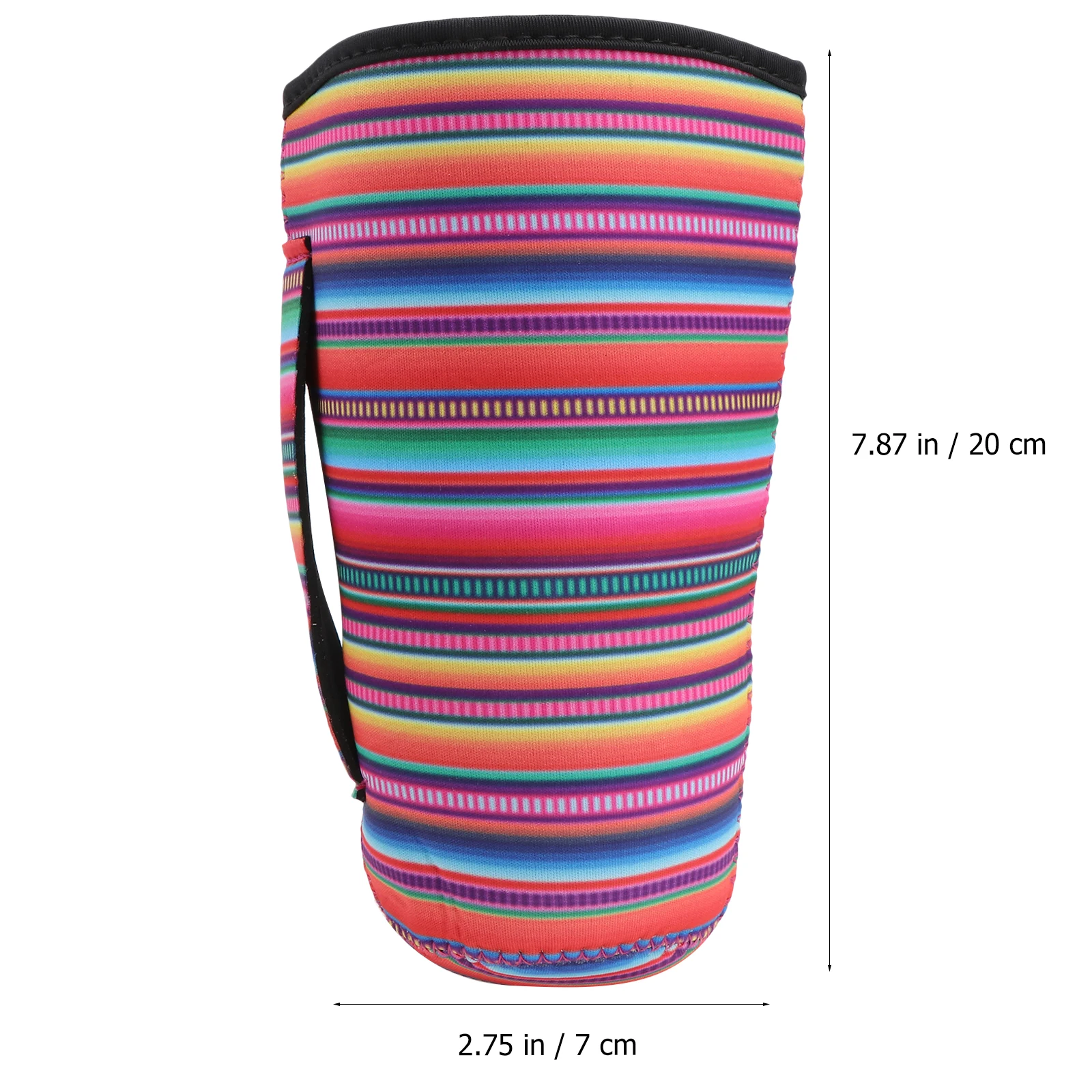 

4Pcs Lightweight Neoprene Automotive Cup Sleeve Practical Thermal Bottle Cover Portable Drink Holder