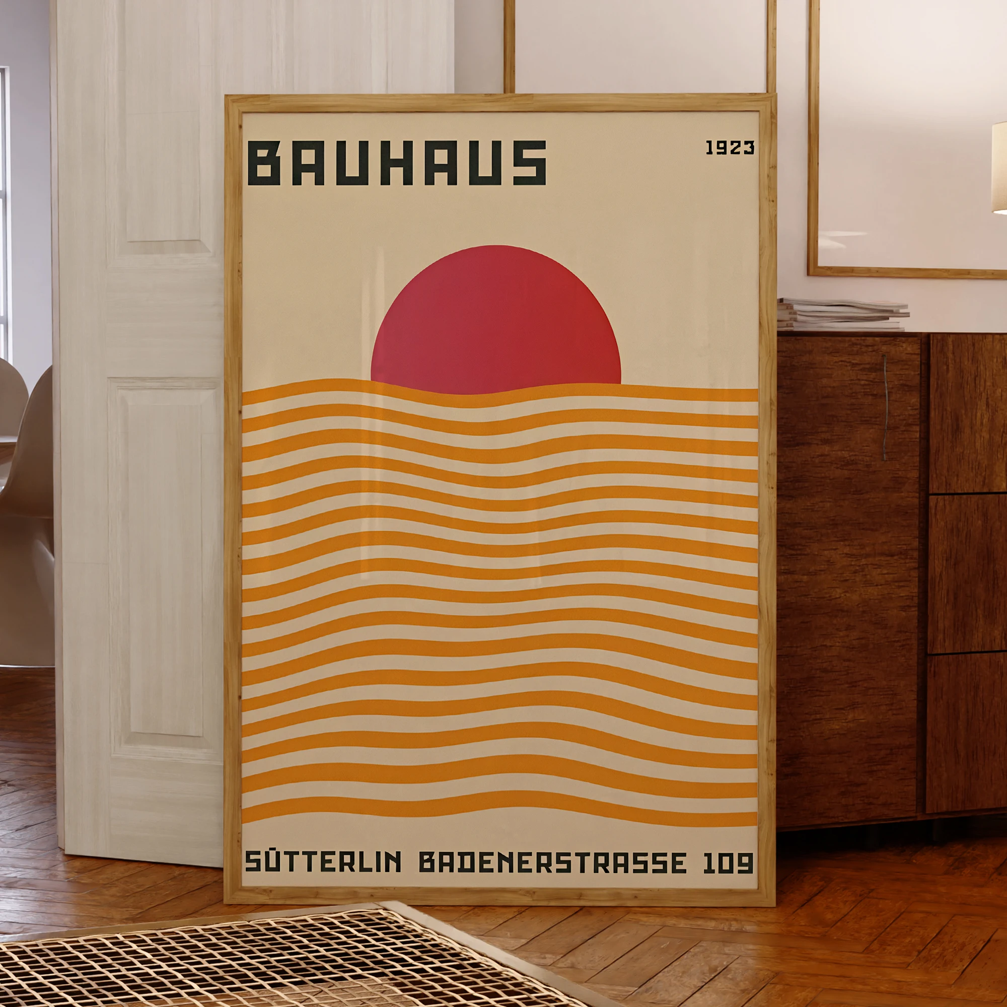 Simple Sutterlin Badenerstrasse 109 Wall Art Printmaking Canvas Painting Poster Pictures Living Bedroom Waterproof Home Decor