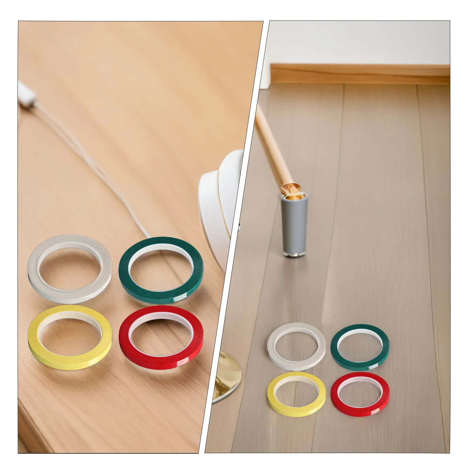 6pcs Violin Fingerboard Tape Colorful Fingering Guide For Beginners String Instrument Learning Cello Viola Accessory