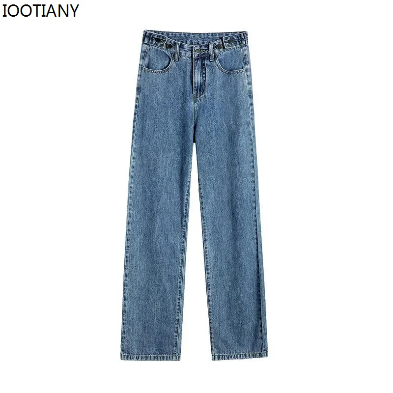 

2024 High Waisted Loose Fitting Large Straight Leg Pants For Women Women’s Wide Leg Jeans Winter Plush Insulation Pants