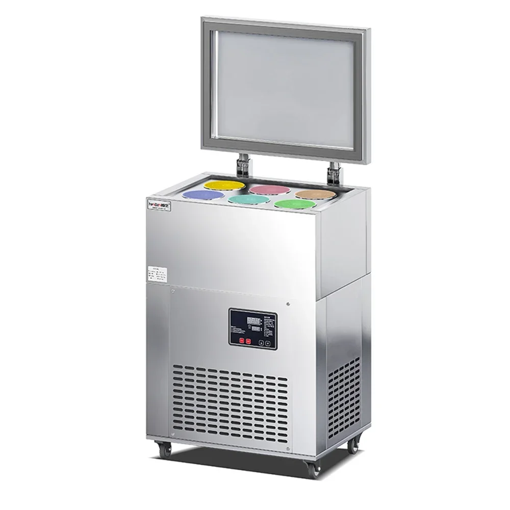2025 Automatic Small Multi-flavored Ice Continuous 6 and 8 Ice Column Machine