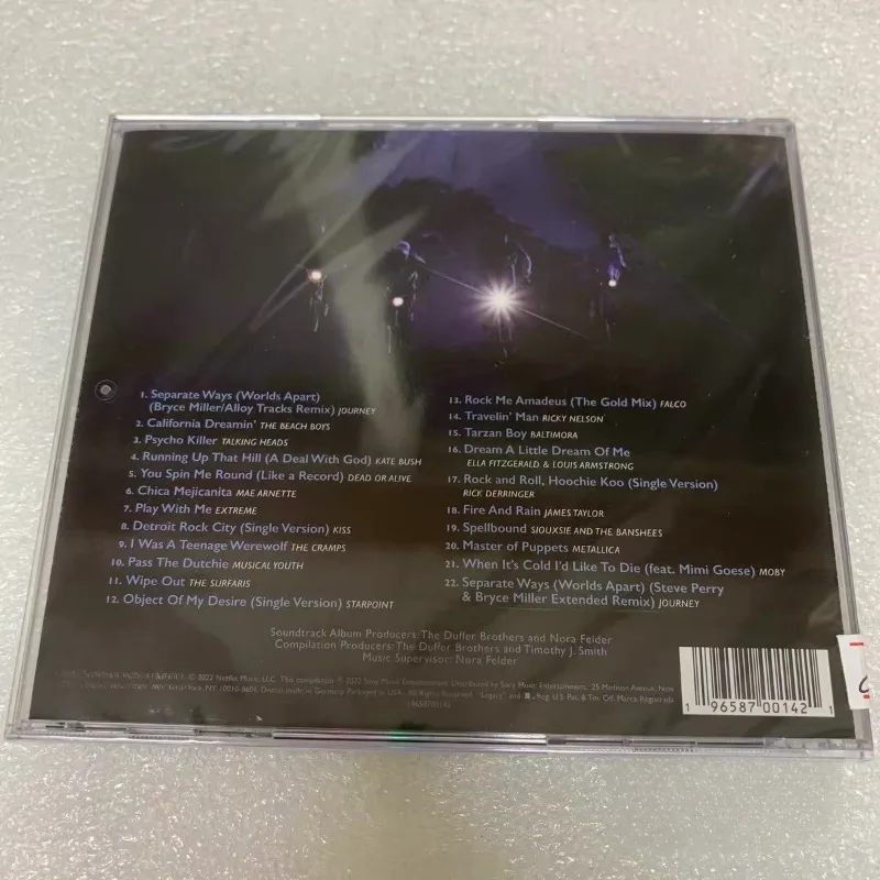 Stranger Things - CD de Música Pop, Walkman, Caja de Regalo con Reproductor para Auto, Música Coleccionable para Fiestas, Regalo para Amantes de la Música