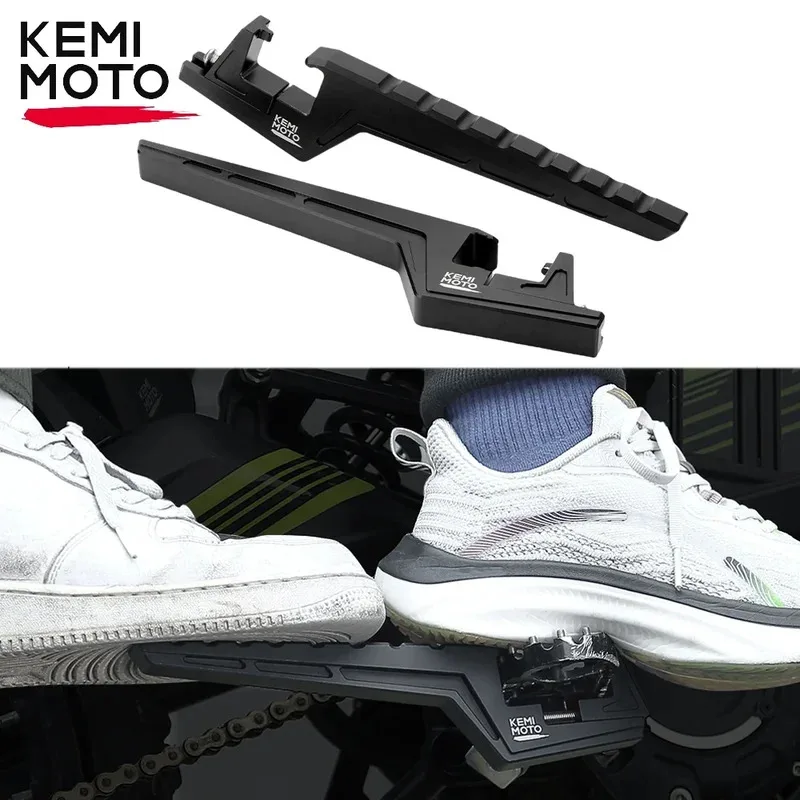 

For Surron Passenger Foot Peg Extensions Extended Footpegs Motocross Bike Dirt Bike Off-Road Accessories For Segway X160 X260