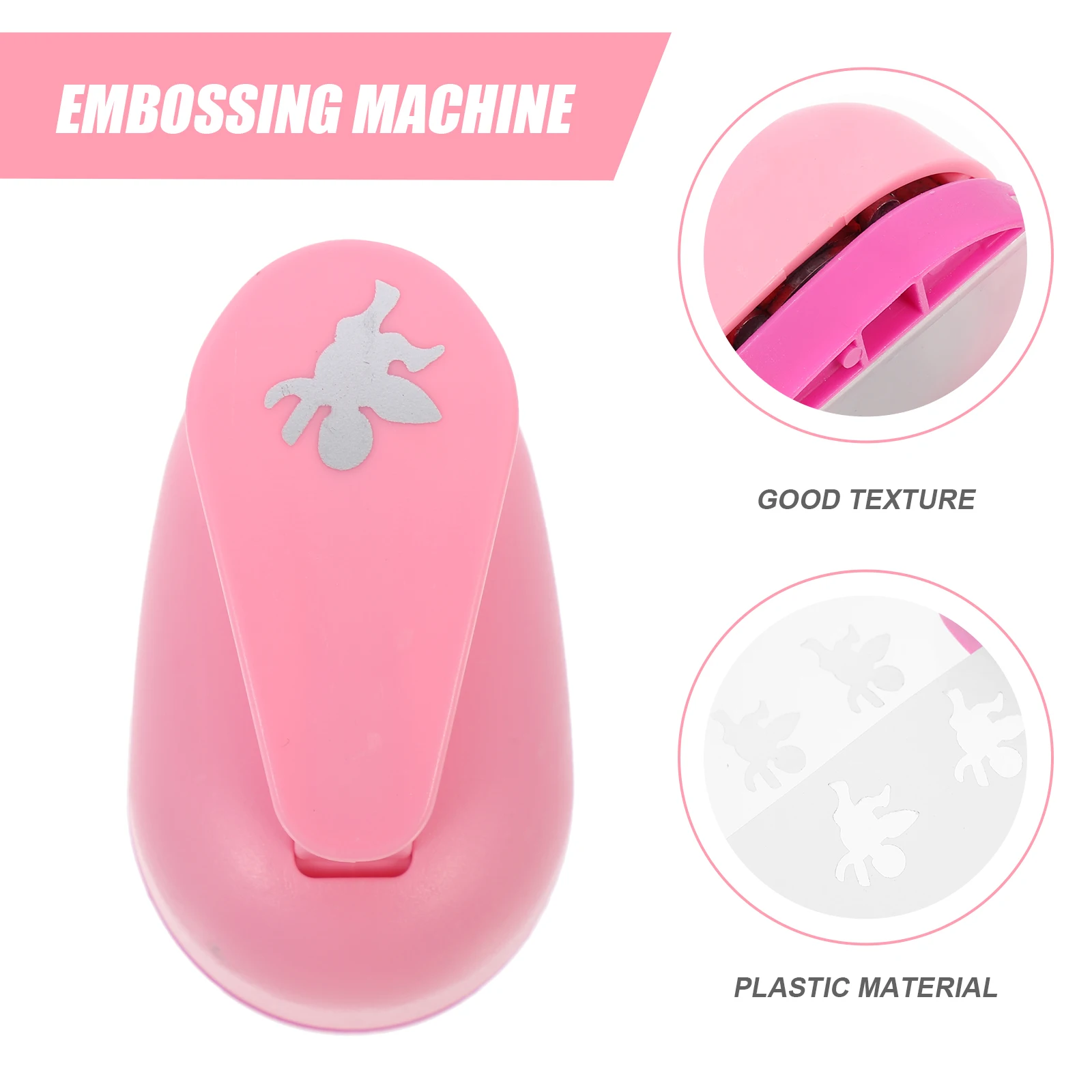 

Stamp Embossing Device Child Hole Punch Rounder Plastic Machine Paper for Crafts