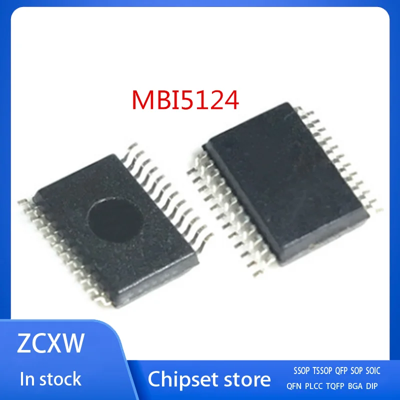 50PCS/LOT  NEW    MBI5124  MBI5124GP  SSOP-24
