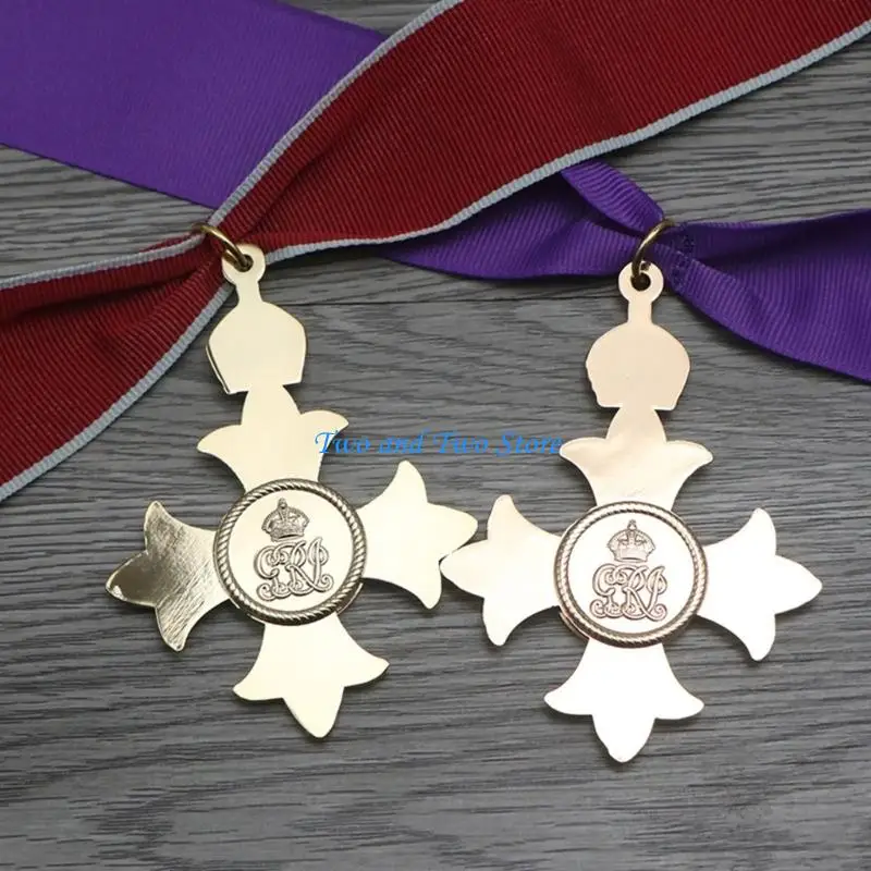 HX6F Militarys Medals Brooch,Order of The British Militarys Medals Replicas