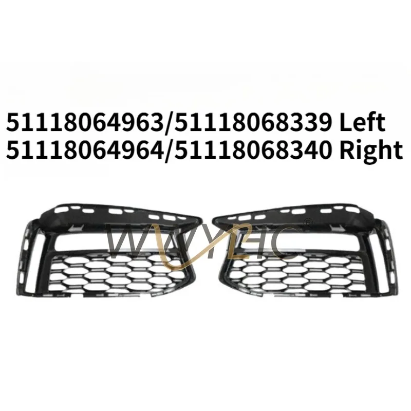 

Suitable for Fog Light Frame Grille Opening Suitable for G38g30 Sports Version 5 Series Front Bar Wind Net 51118064963
