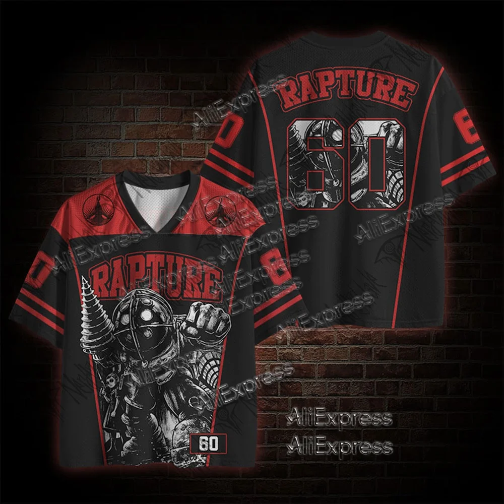 (ZZ) New Dark Series, Street Trendy Quick Drying Mesh Jersey, Sports Breathable Adult V-neck T-shirt, Handsome and Comfortable