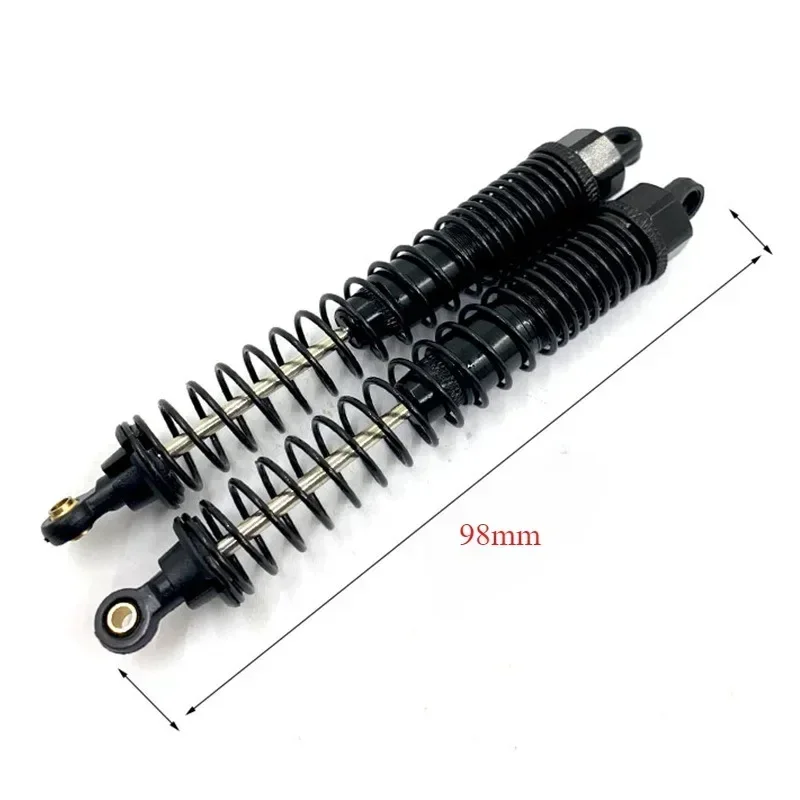 2 uds 95mm amortiguador 06002 06062 para 1/10 RC todoterreno Buggy camión corto HSP 106004 166004 94106 94107 94166 94155 S345