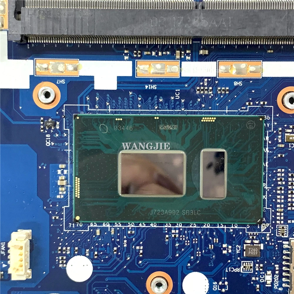 Imagem -04 - Placa-mãe Portátil para Lenovo Ideapad 32015ikb 320-17ikb V320-17ikb I78550u Cpu 5b20p99151 Nm-b451