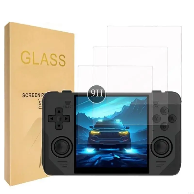 Displayschutzfolie aus gehärtetem Glas für Powkiddy RGB30 Clear Guard