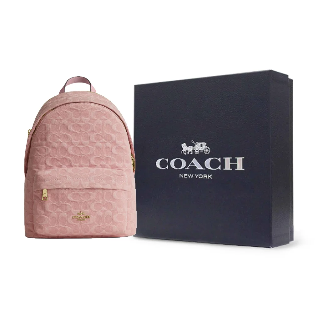 COACH Taylor Fabric Backpack Small Women's Light Pink CER70-IMNH1