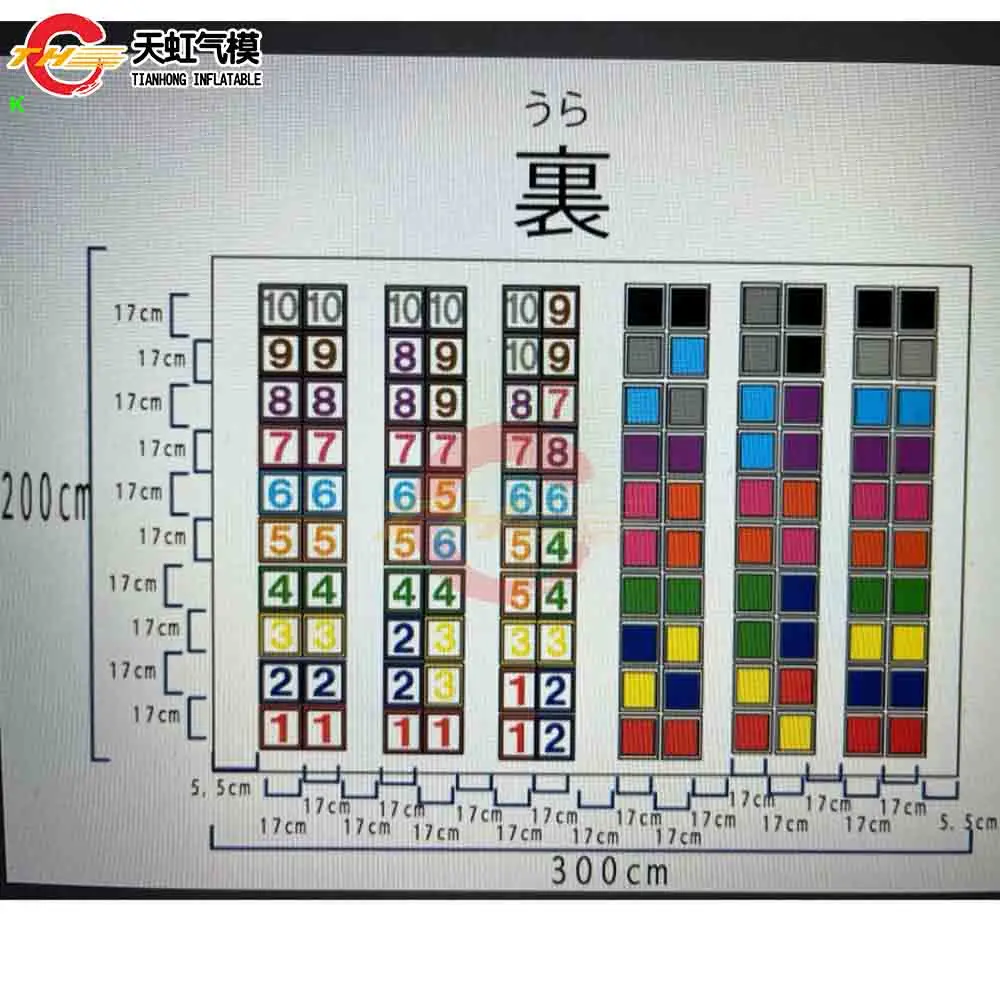 빠른 배송 맞춤 제작 인쇄 PVC 방수포 소재 패브릭 시트 에어바운스 바닥재 게임 카펫