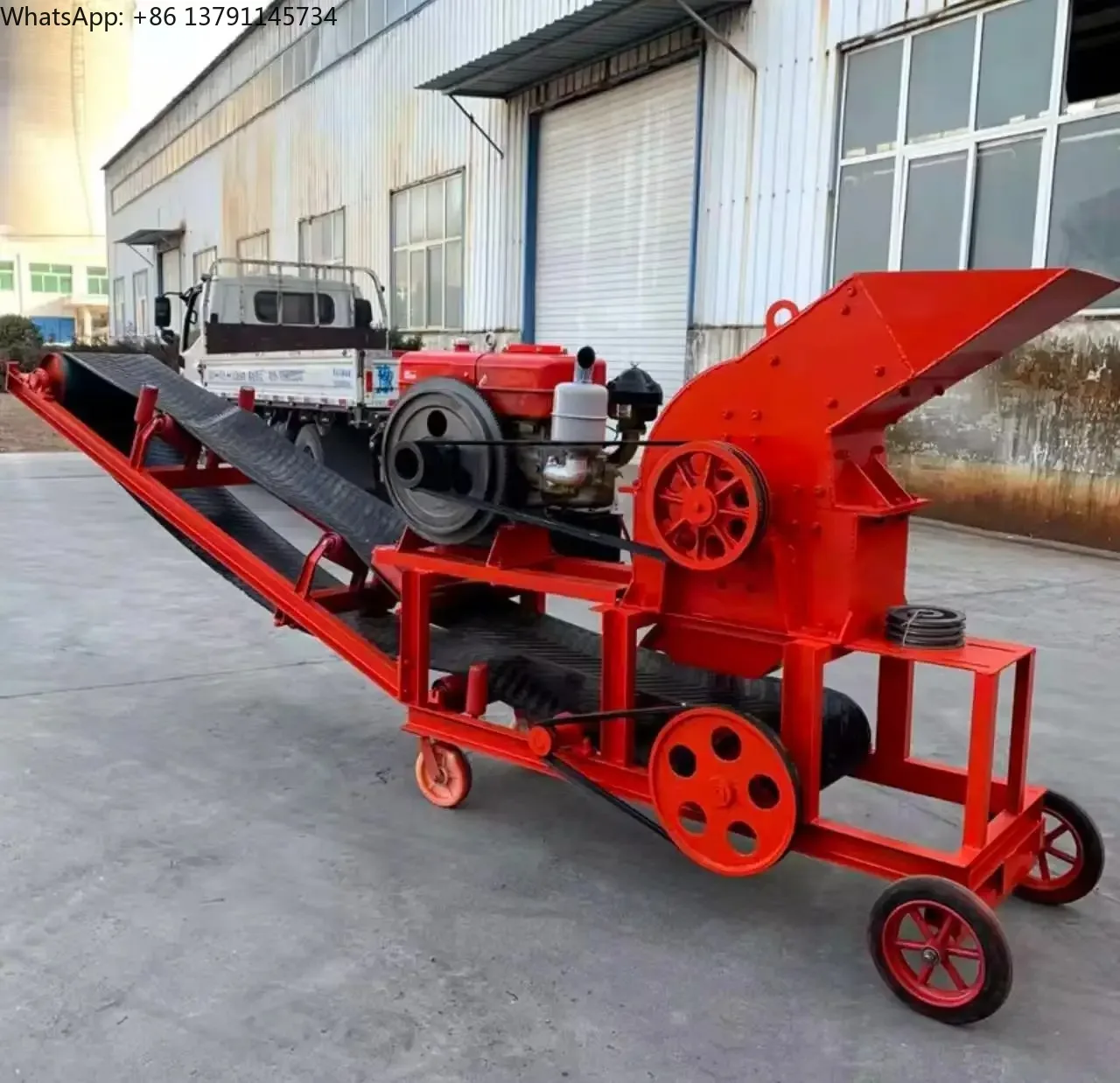 

Customized High Efficiency Stone Fine Crushing Diesel Hammer Crusher Machine
