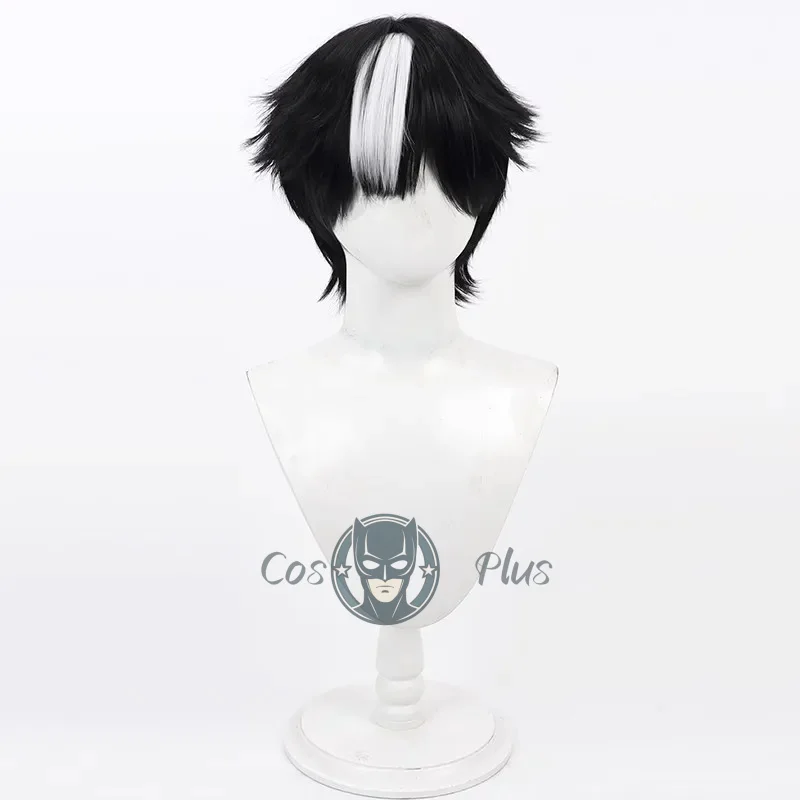 لعبة الهوية الخامس جاك شعر مستعار تأثيري 2025 جديد الشعر الاصطناعية الكبار الممزق تأثيري هالوين حفلة لعب الأدوار الباروكات + غطاء شعر مستعار مجاني