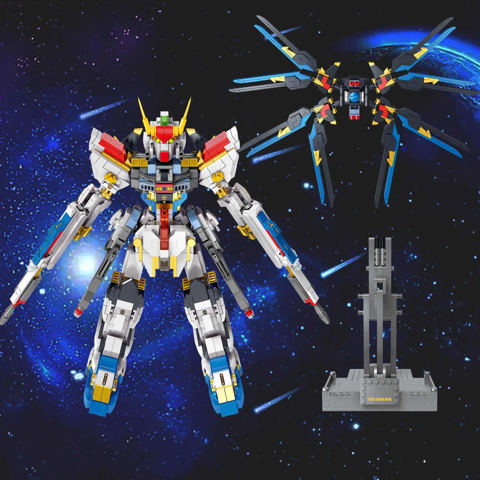 Compatible with LEGO mecha series Chinese style building block assembly model hand-made desktop ornaments birthday gift