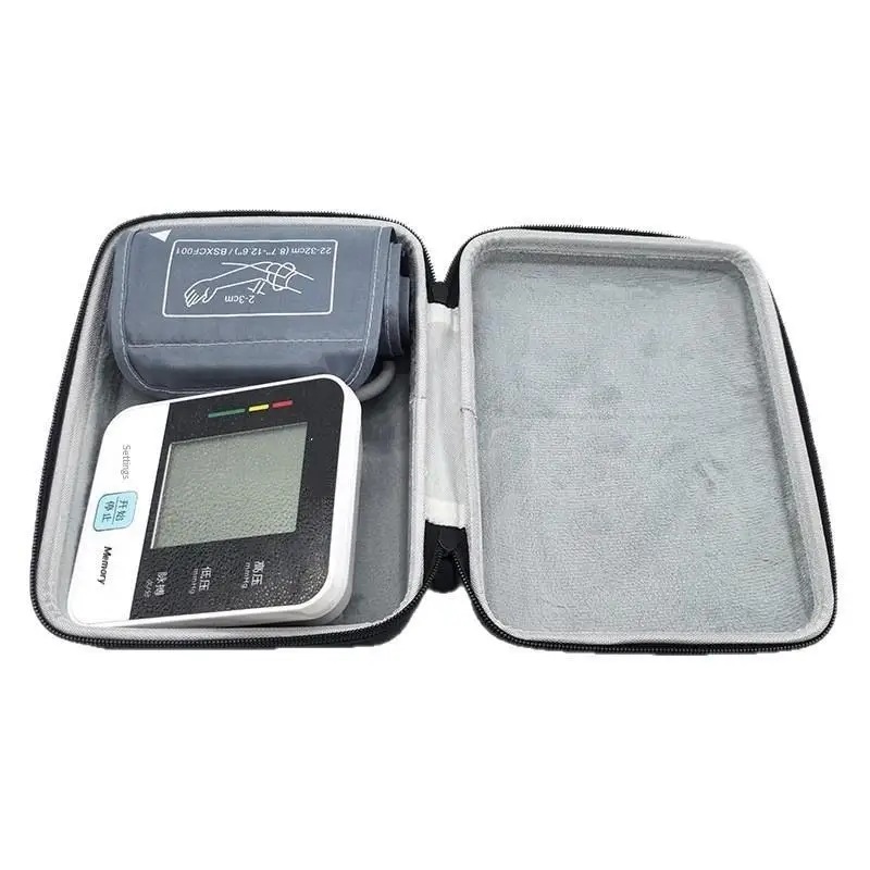 Hard Carrying Organizer Case For Wireless Upper Arm Blood Pressure Monitor With Cuff Standard And Large Arms (BP786/BP785)