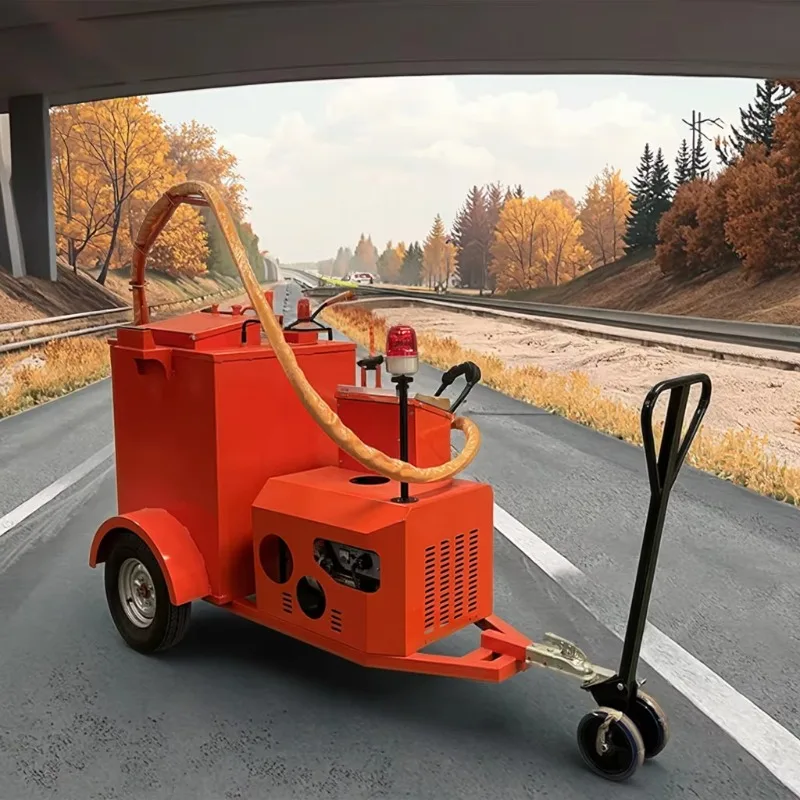 

Road Crack Sealing Machine 200L Asphalt Pavement Grouting Filling Repair Equipment Joint Sealer Melter Kettle Tool