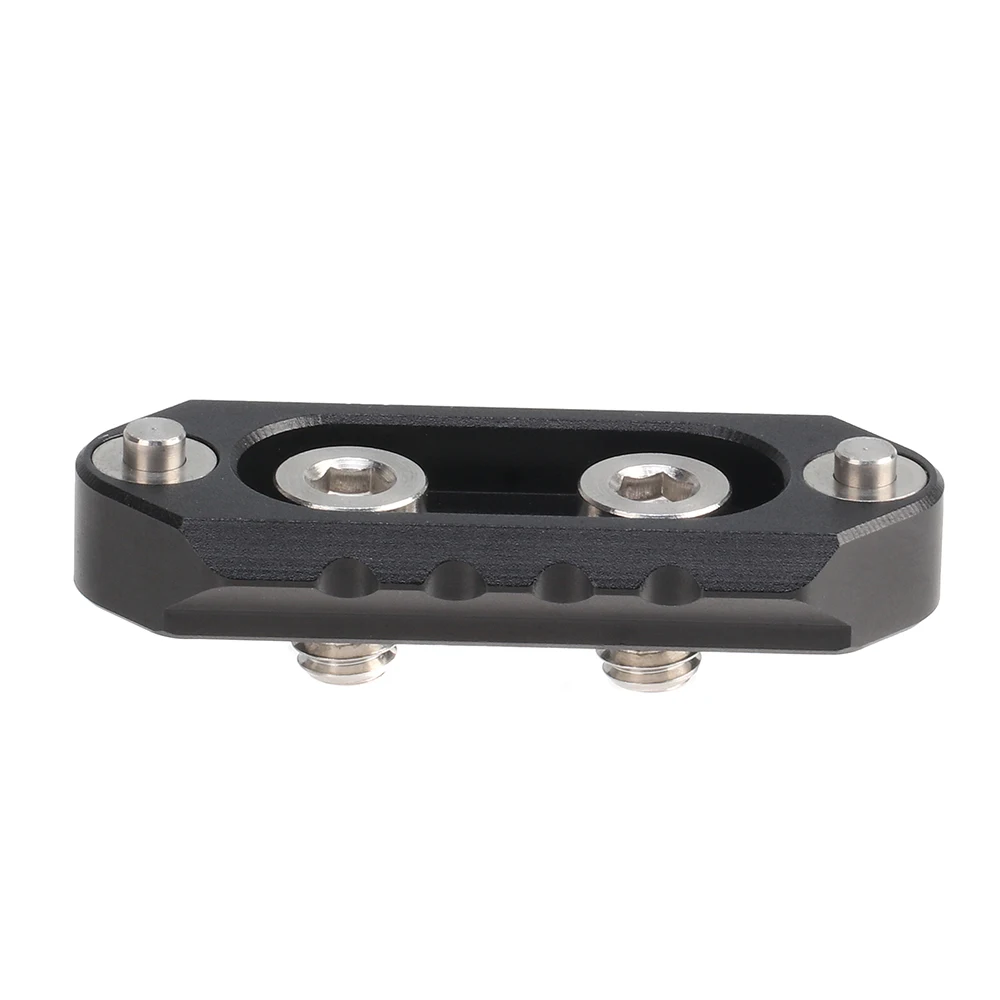 FOTGA-Transrail de sécurité à dégagement rapide, 4.9cm de long, vis 1/4 ", plaque de dégagement rapide pour appareil photo