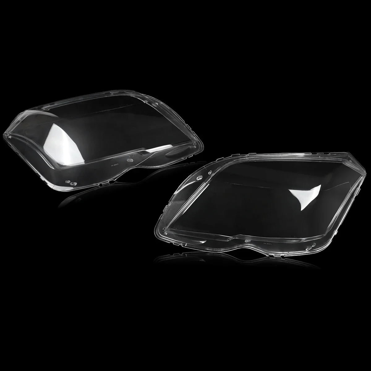 Pair Headlight Lens Headlamp Cover For Mercedes GLK Class X204 2009-2012 GLK250