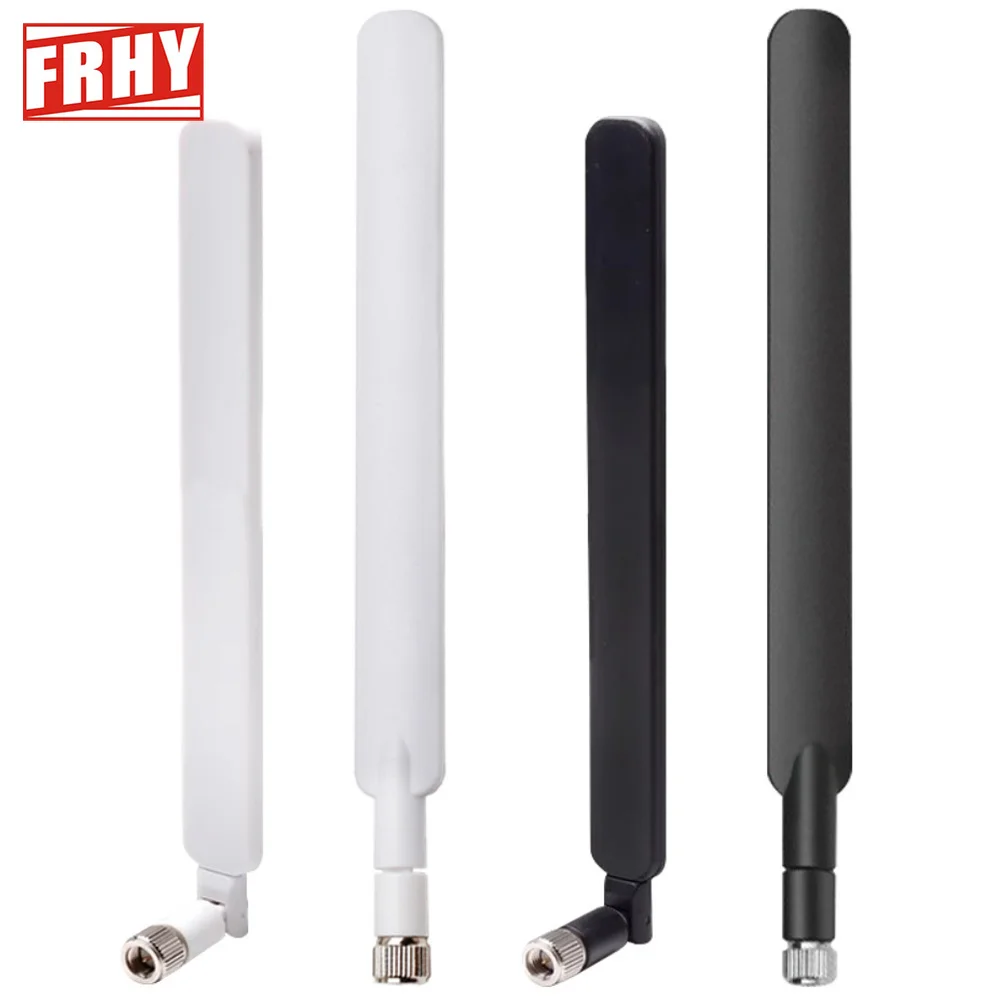 2PCS10dBi 4G LTE SMA Male Antenna 698-2400MHz High Gain Signal Booster for 4G Router B593S B880 B310 Modem
