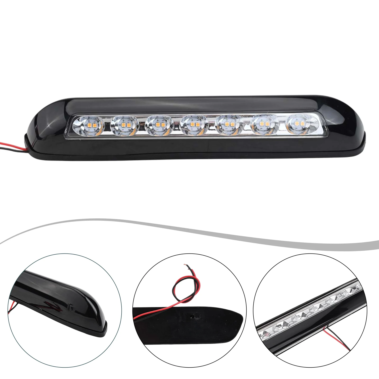 Non Deformation Quick Installation RV LED Light Exterior LED Awning Porch Exterior LED Light Waterproof Campers
