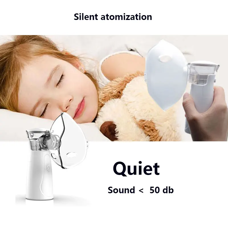 JianYouCare Portable electric Nebulizer Inhalator for children adult mini silent Inhaler automizer Ultrasonic nebulizador Health